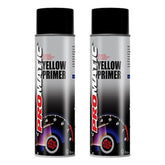 2X Promatic Yellow Primer Spray 500ml Spray Paint